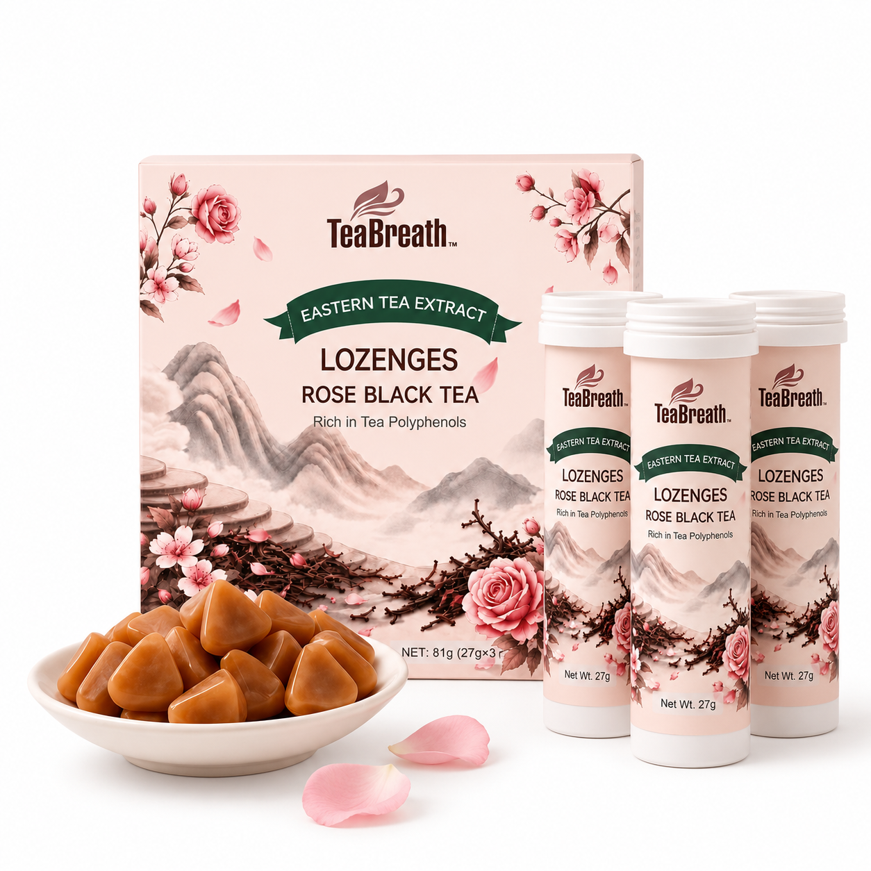 Eastern Tea Extract Lozenges - Share the Smile Bundle