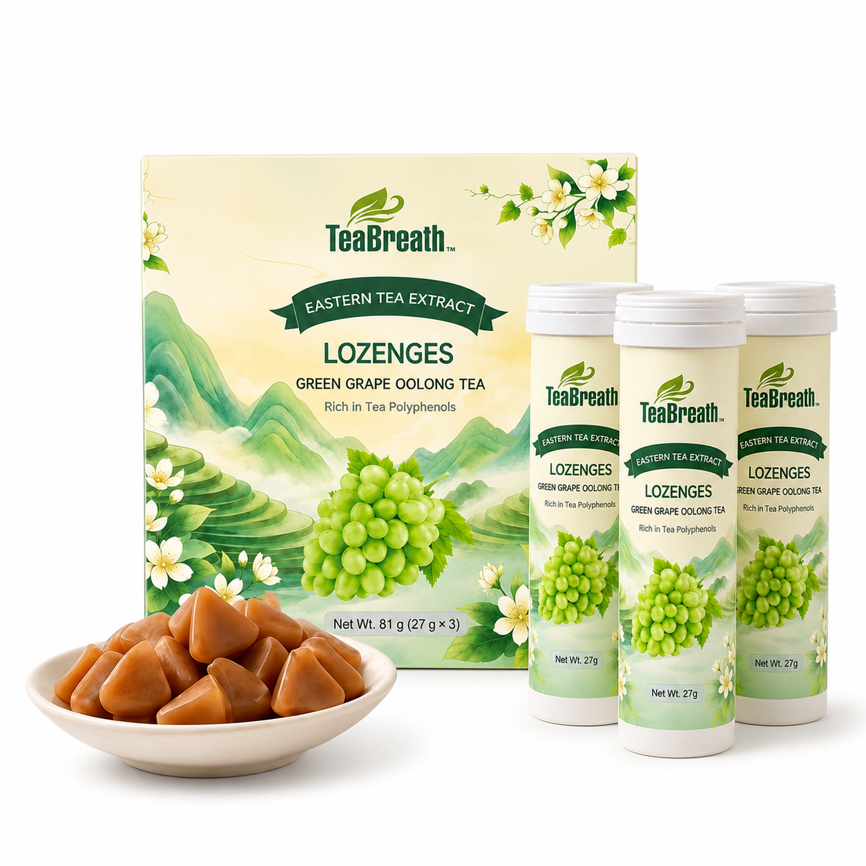 Eastern Tea Extract Lozenges - Share the Smile Bundle